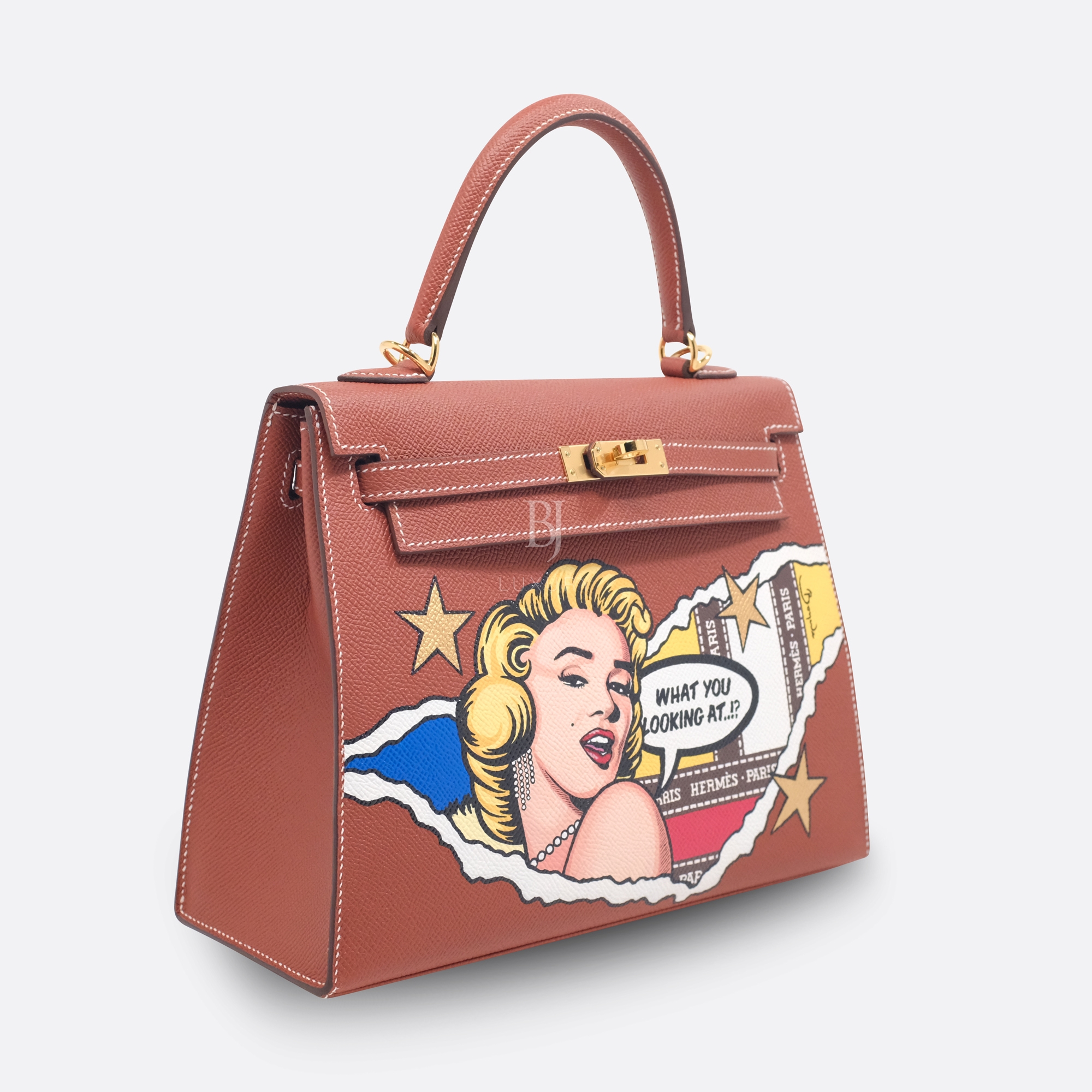 HERMES KELLY SELLIER 25 SIENNE EPSOM
