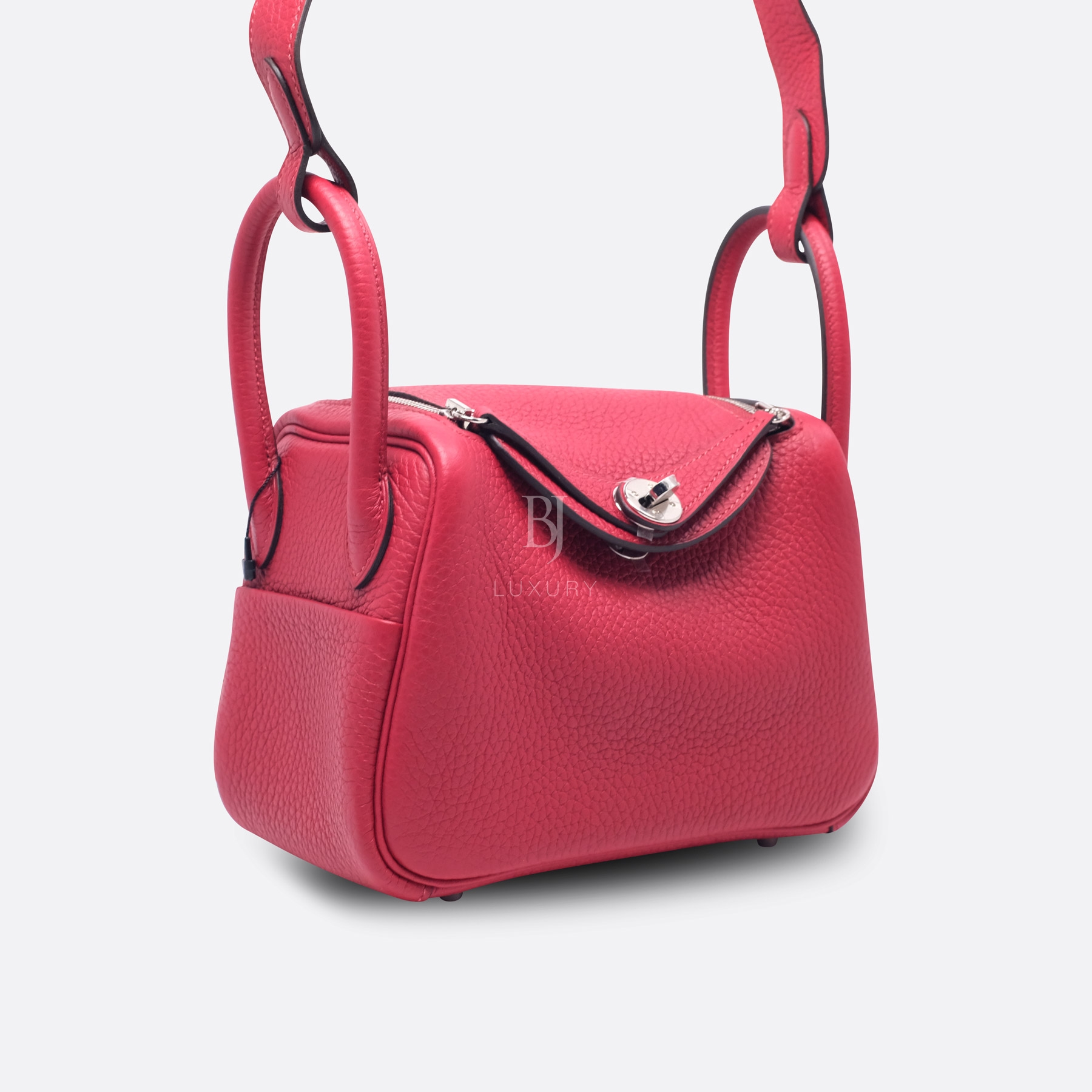 HERMES LINDY MINI ROUGE GRENAT CLEMENCE