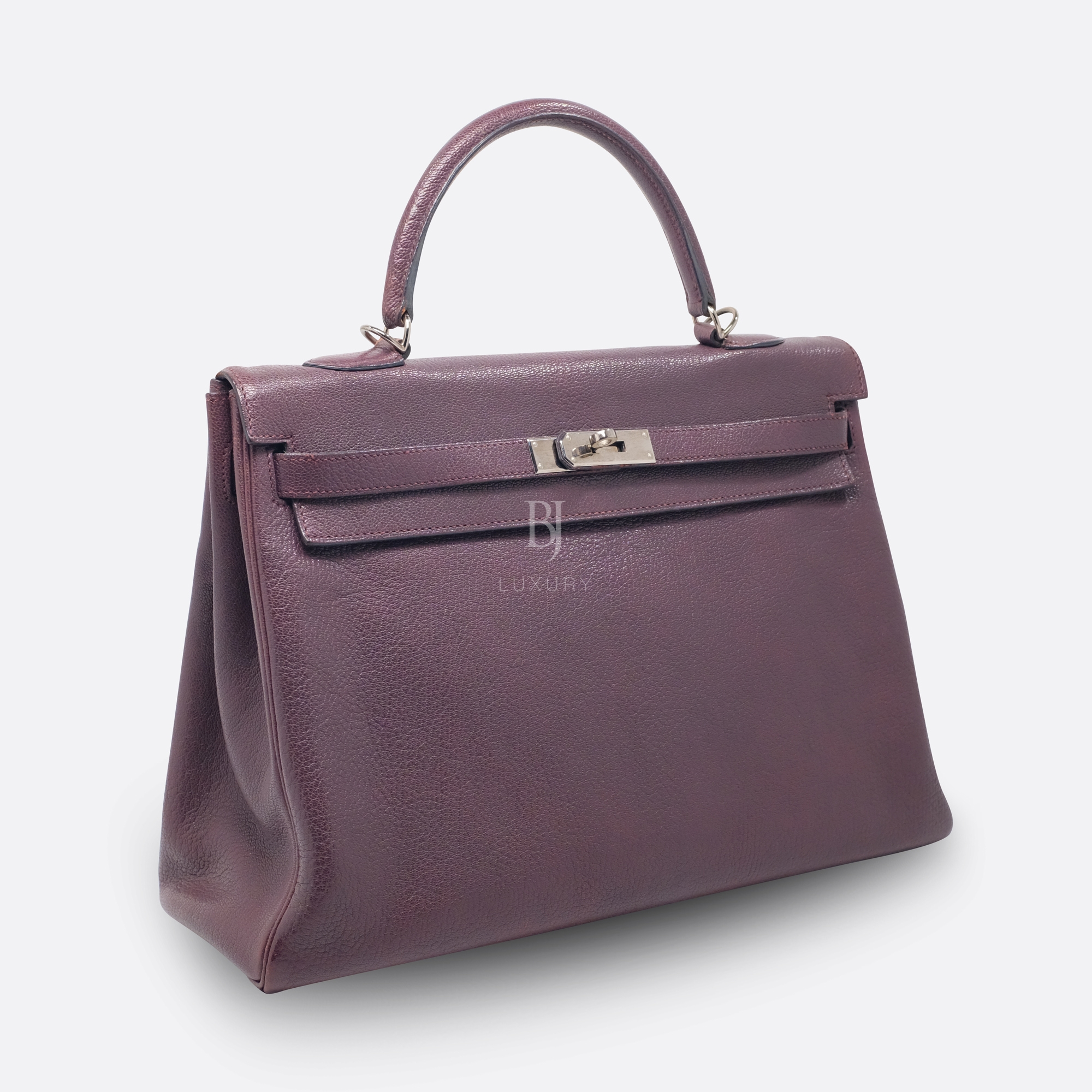 HERMES KELLY RETOURNE 35 QUETSCHE CHEVRE