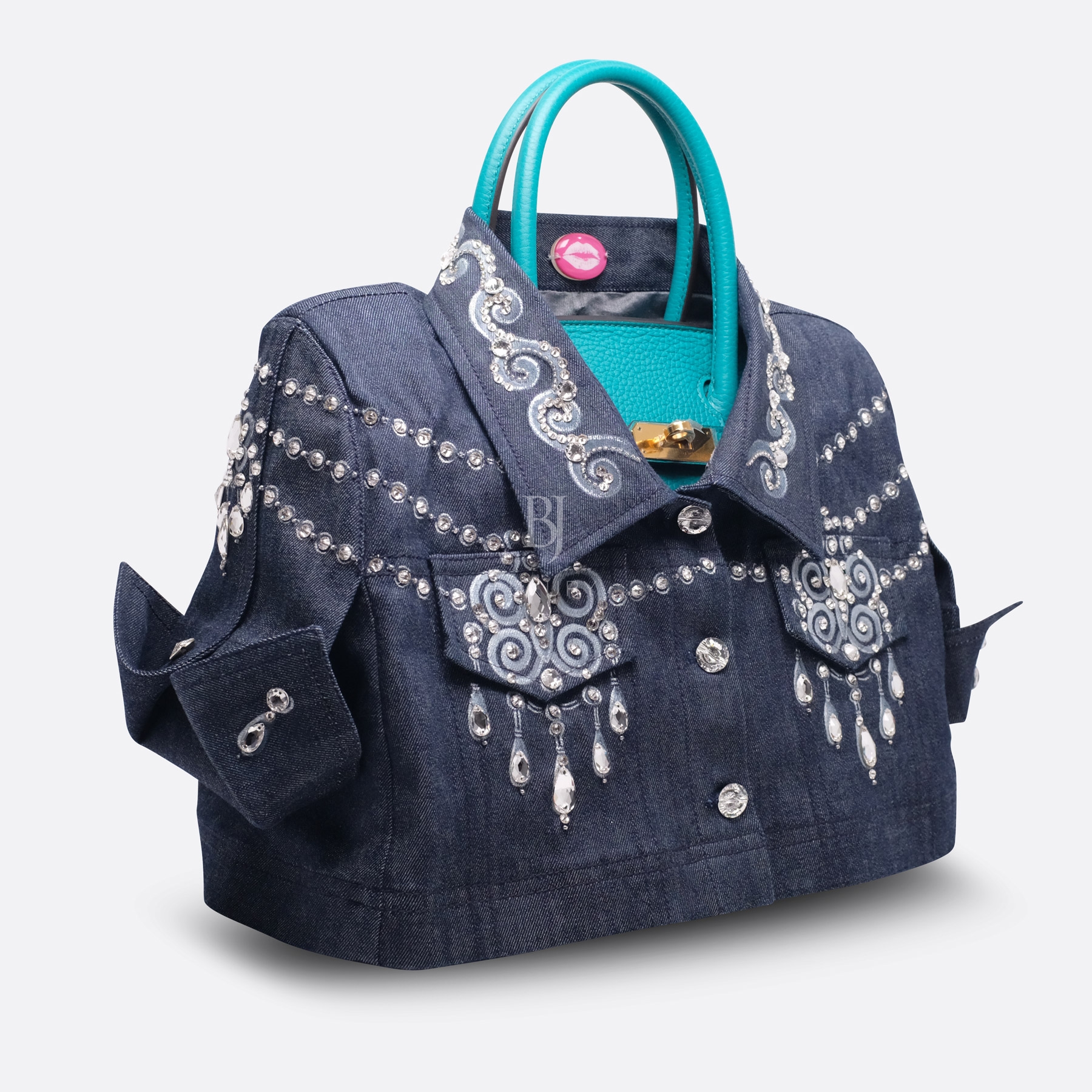 PURSEBOP FROCKS CRYSTAL PALACE 30 BLUE DENIM