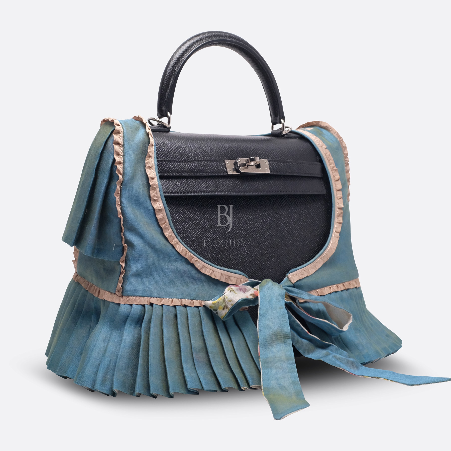 PURSEBOP FROCKS MADELINE FROCK 25 BLUE FABRIC