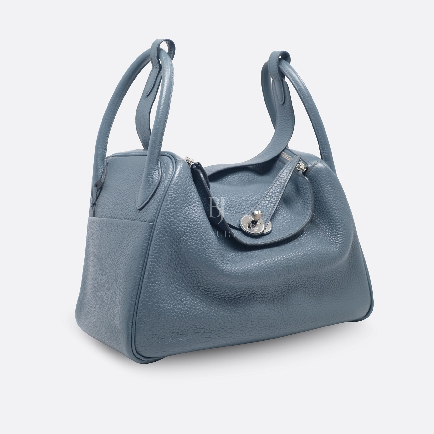HERMES LINDY 30 BLEU ORAGE CLEMENCE
