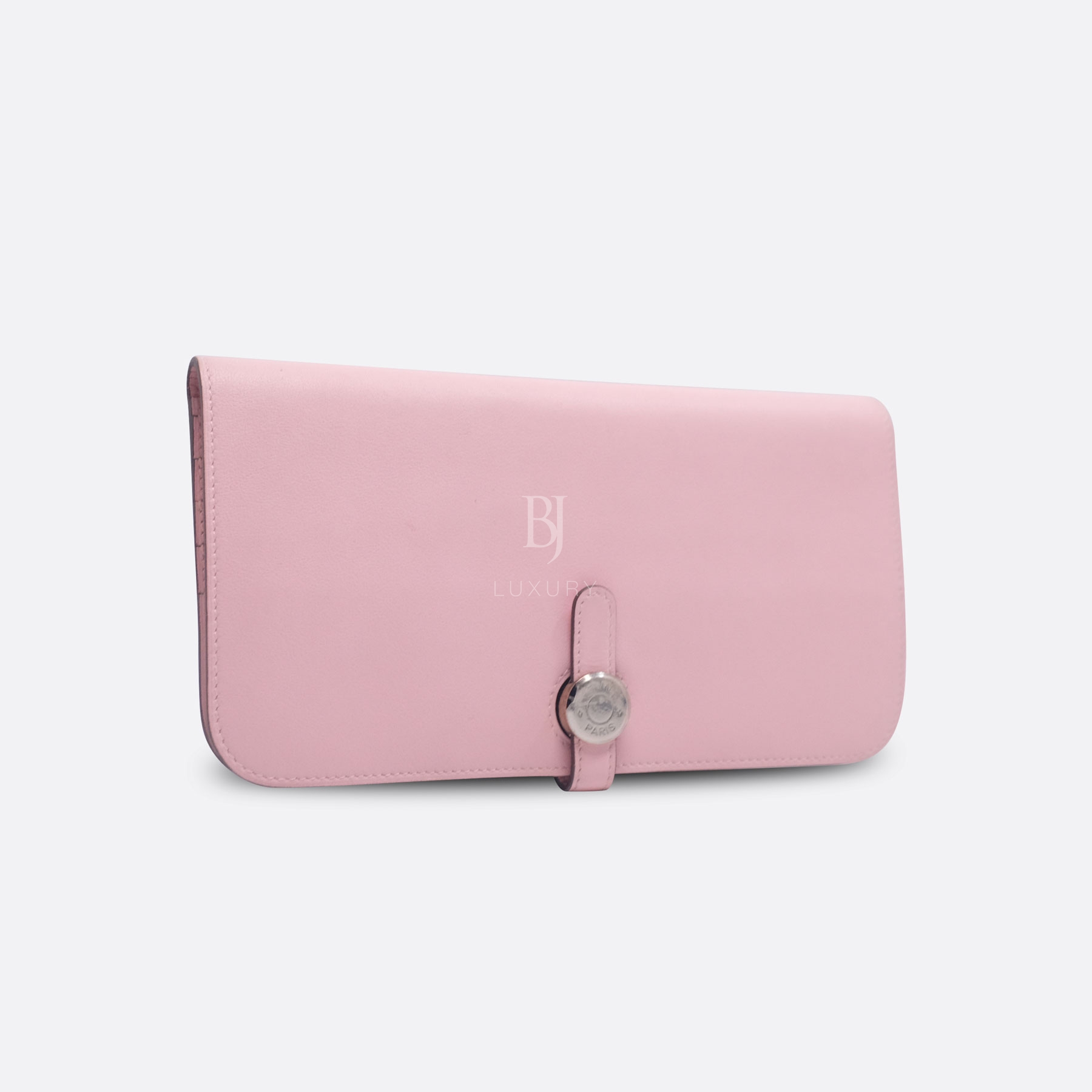HERMES DOGON WALLET PORTEFEUILLE ROSE SAKURA SWIFT