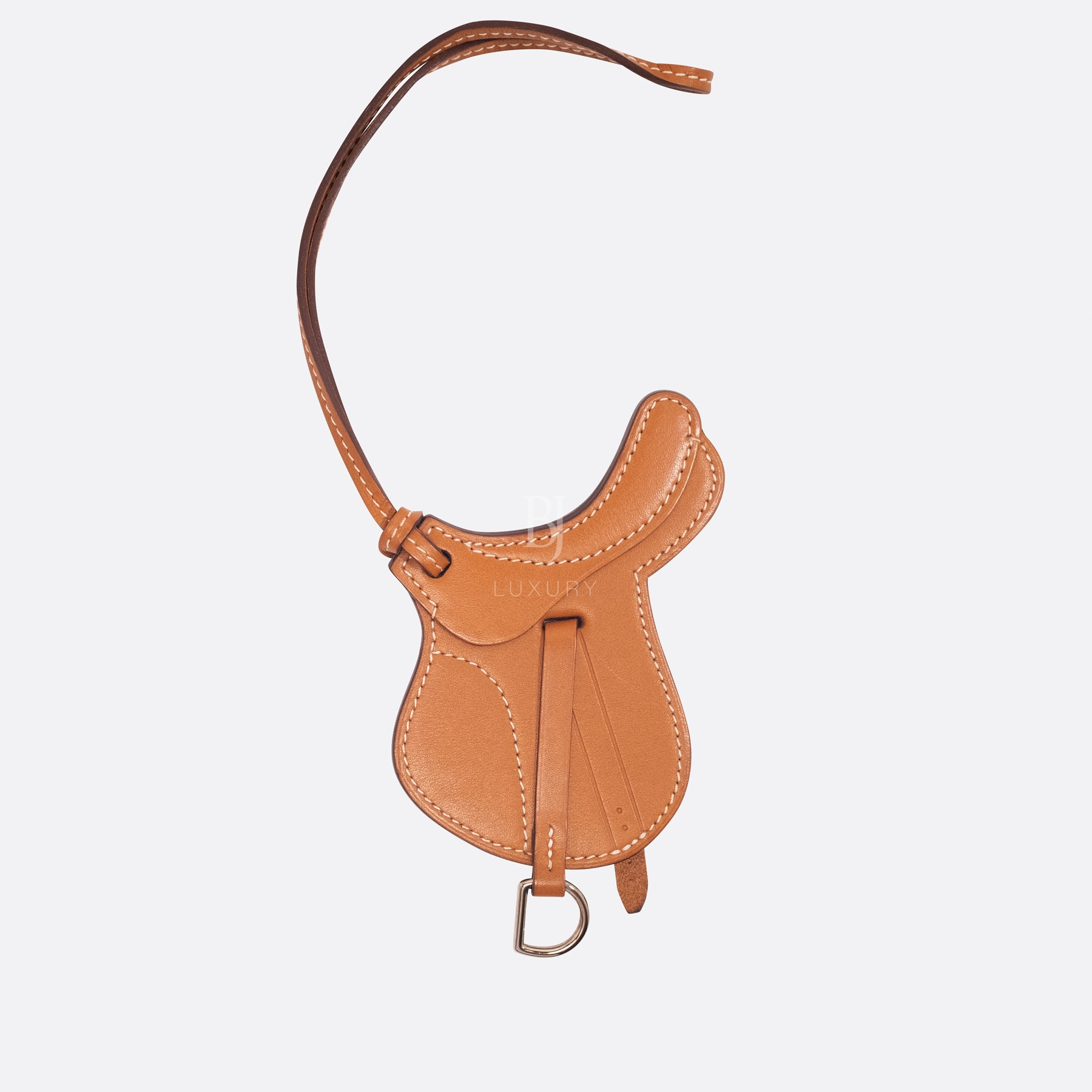 HERMES PADDOCK SELLE CHARM NATURAL SABLE SWIFT