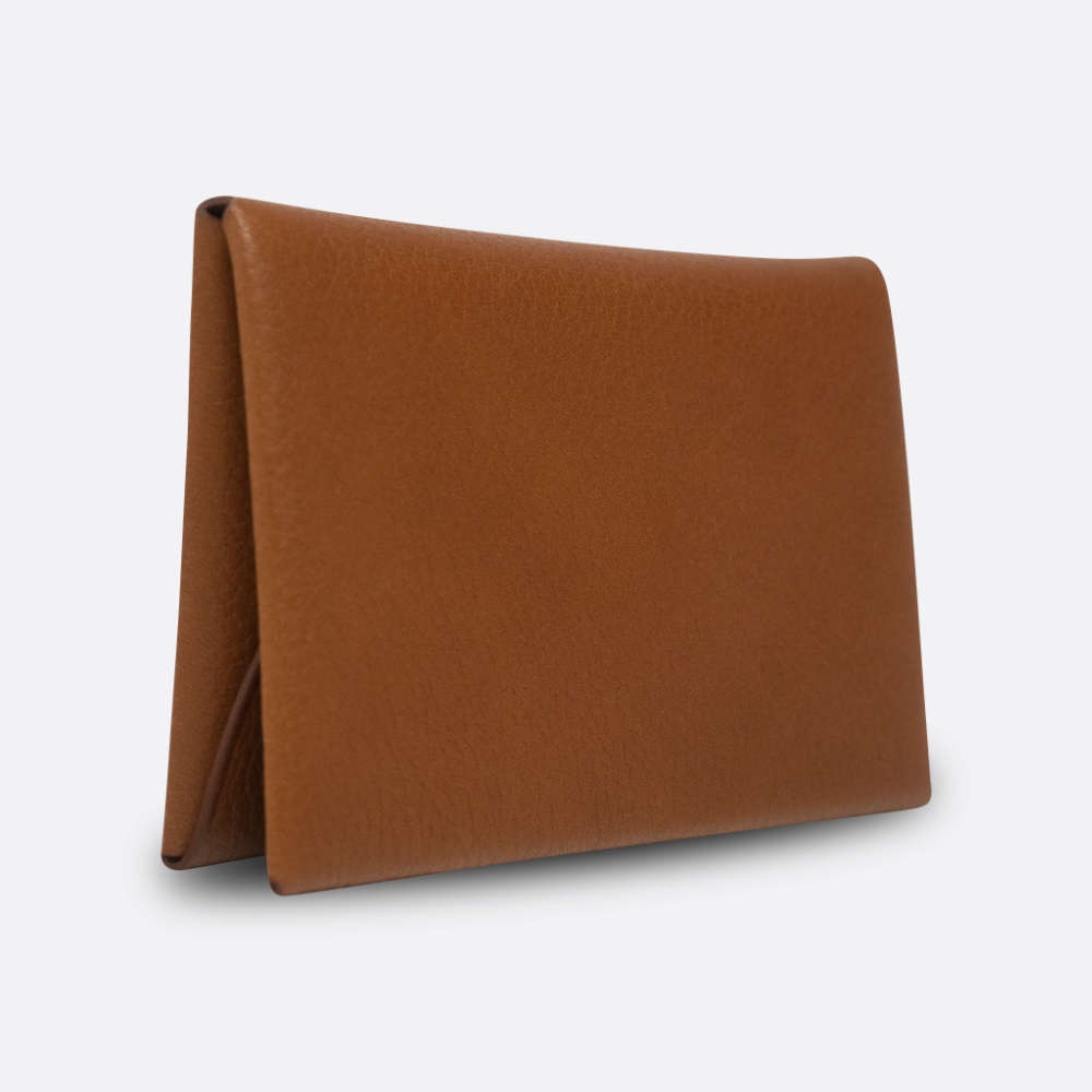 HERMES CALVI DUO CARD HOLDER COMPACT FAUVE BARENIA FAUBOURG