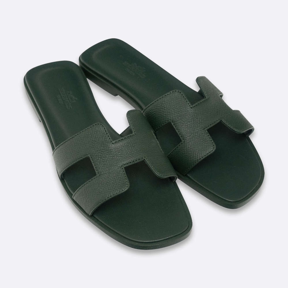 HERMES ORAN EU 37.5 VERT EPSOM