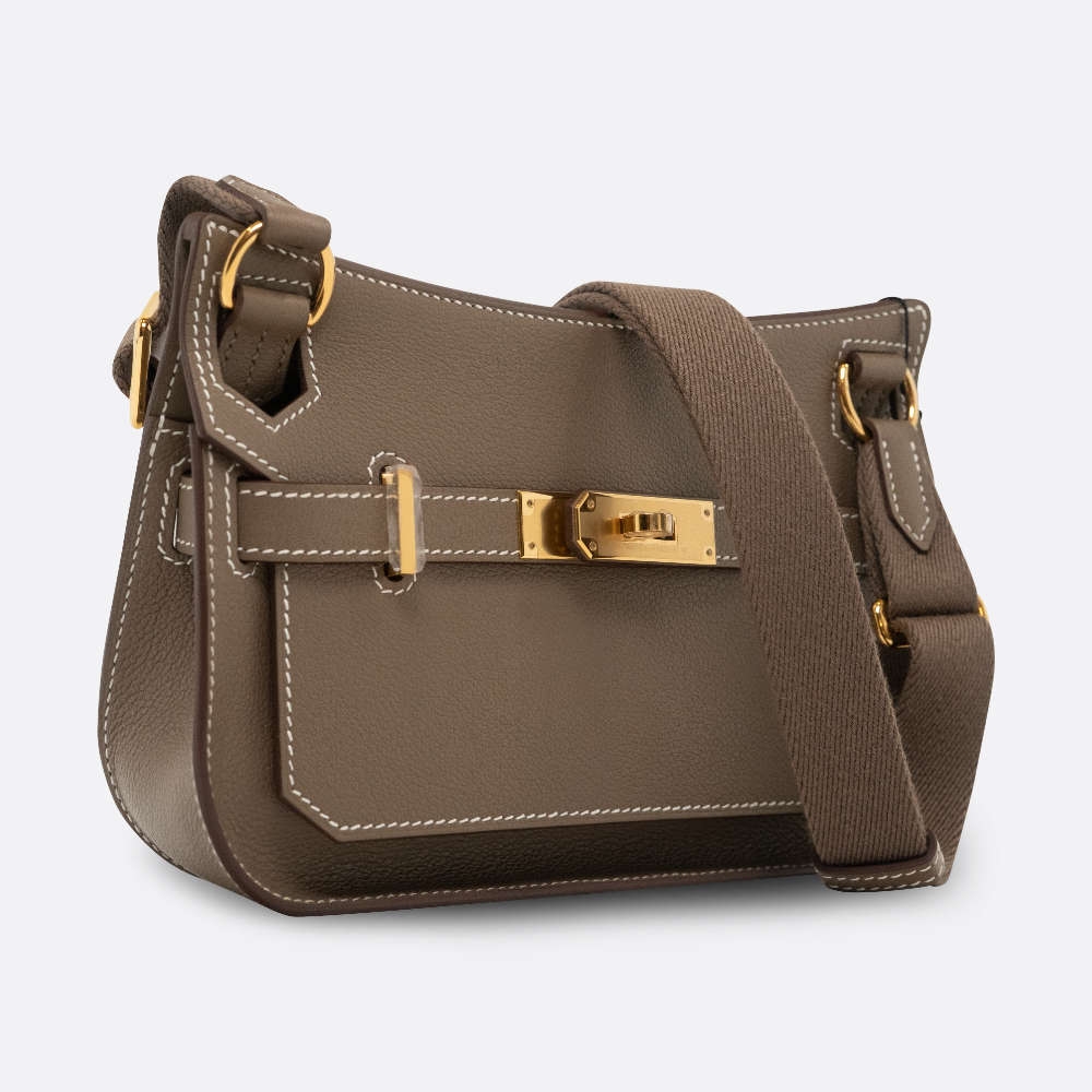 HERMES JYPSIERE MINI ETOUPE EVERCOLOR