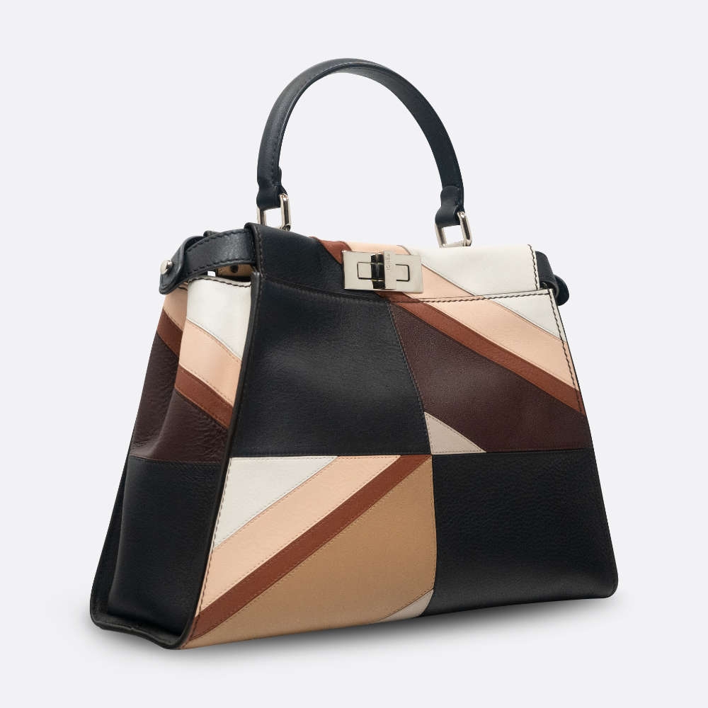 FENDI PEEKABOO MEDIUM MULTICOLOR CALF