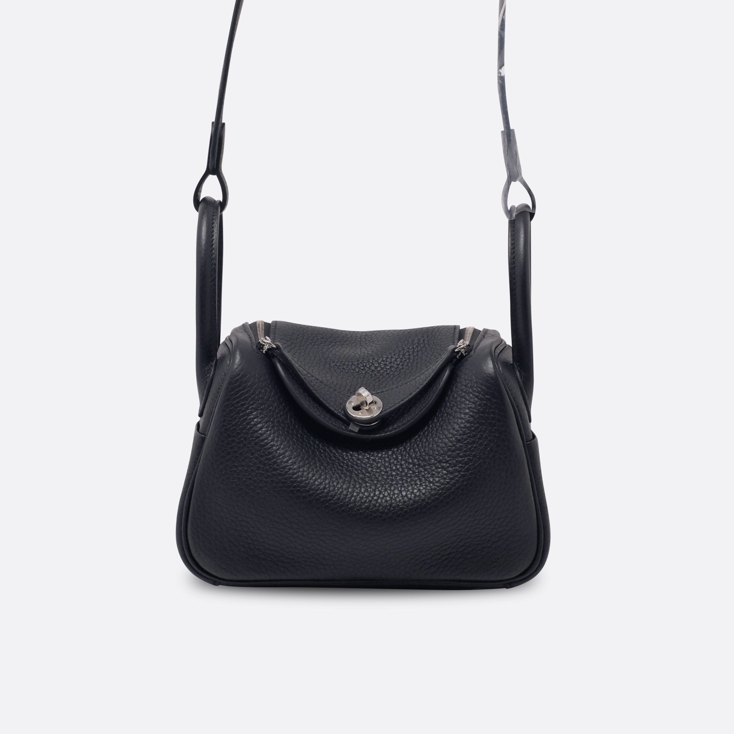 HERMES LINDY MINI BLACK CLEMENCE