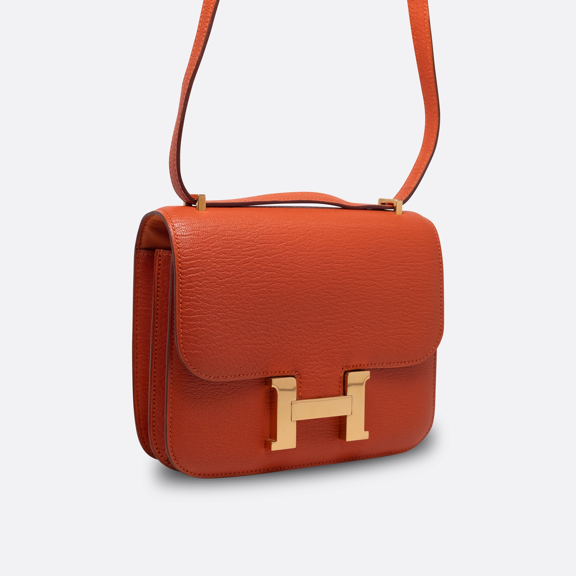 HERMES CONSTANCE 18 POTIRON CHEVRE