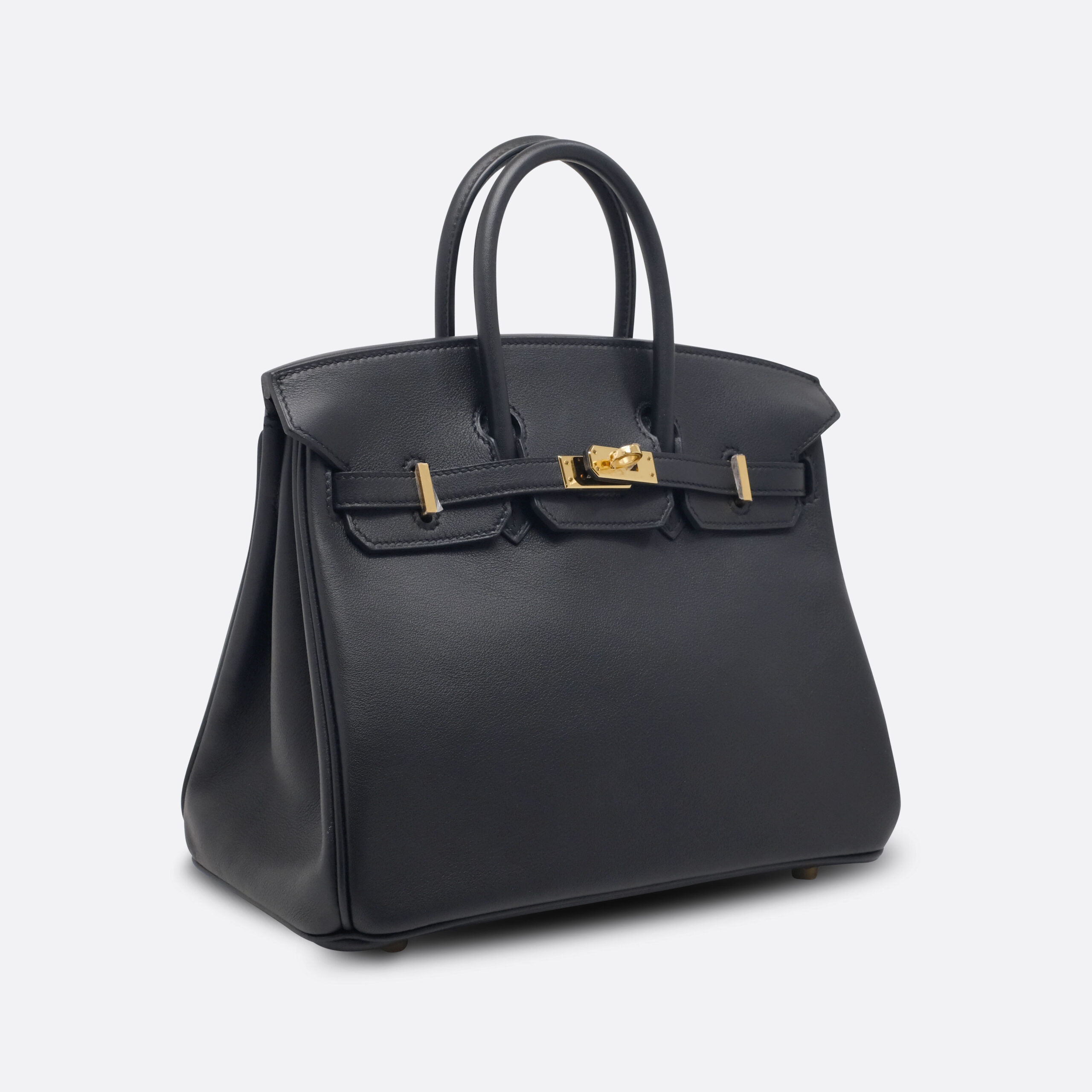 HERMES BIRKIN 25 BLACK SWIFT