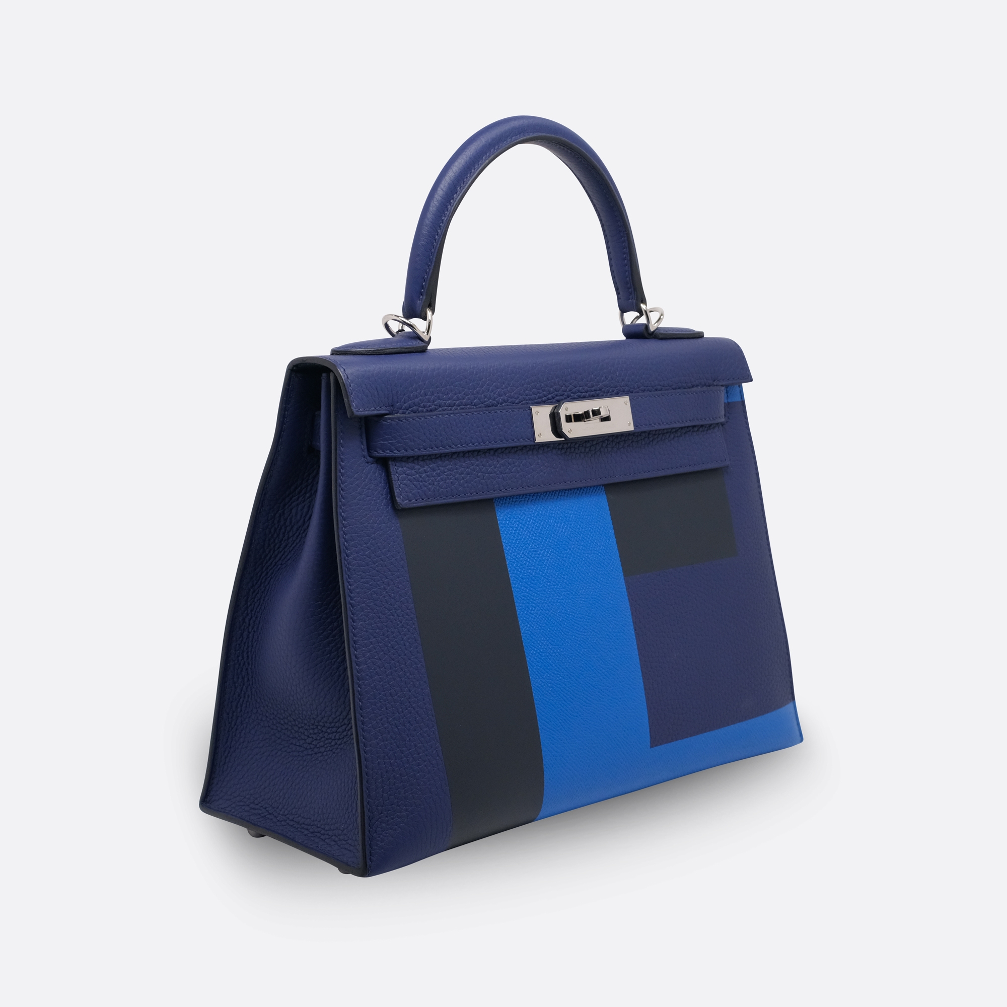 HERMES KELLY LETTRE 28 BLEU ENCRE CLEMENCE