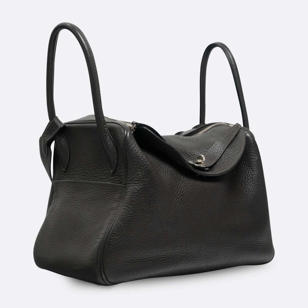 HERMES LINDY 34 GRAPHITE CLEMENCE