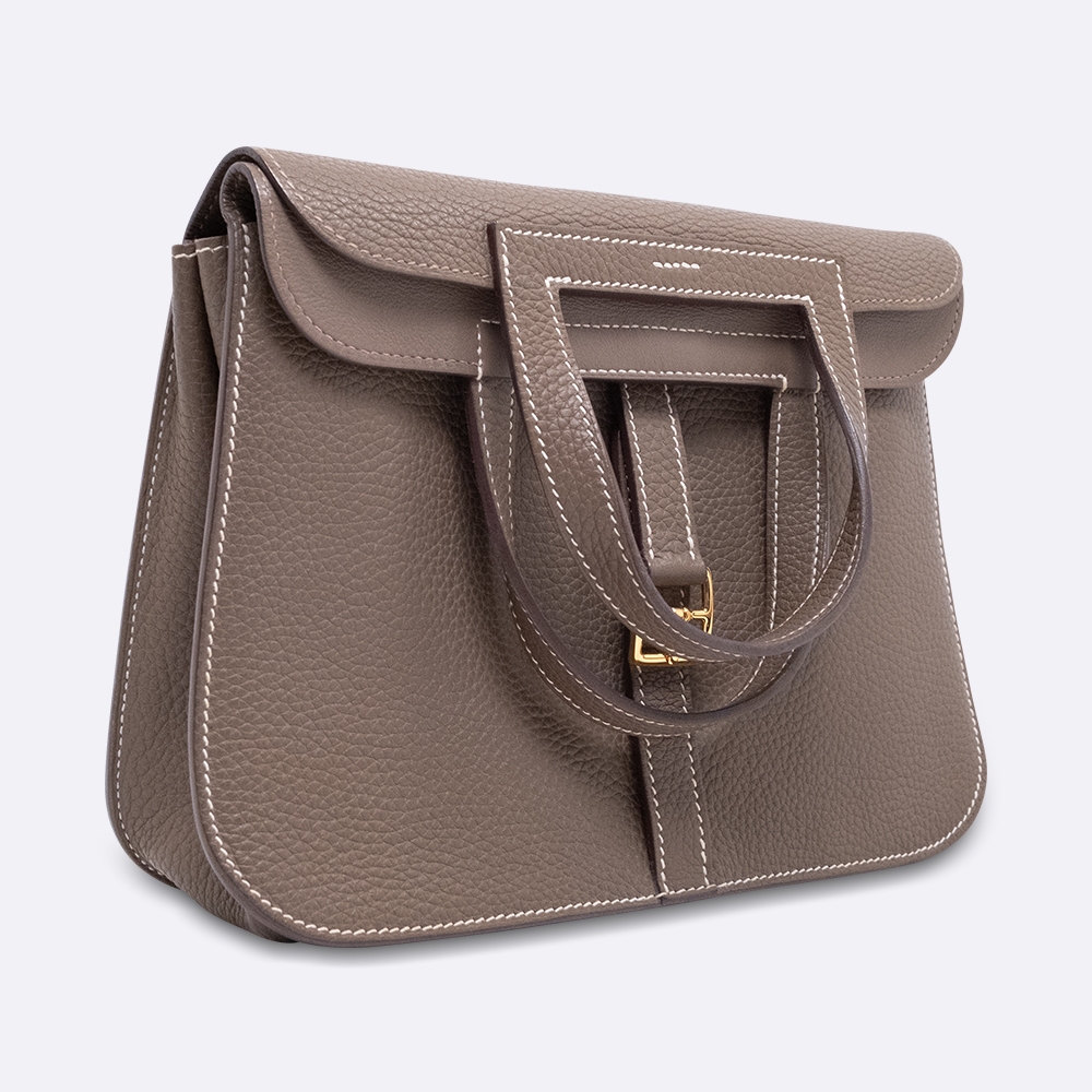 HERMES HALZAN 25 ETOUPE CLEMENCE