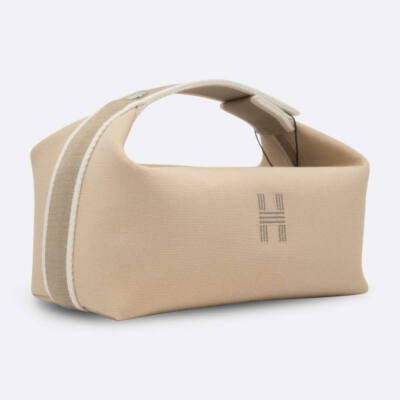 HERMES BRIDE A BRAC PM NATURAL TOILE
